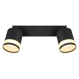 Netlighting Lucero Twin Ceiling Spotlight Matt Black 2x GX53 3000K - thumbnail 4