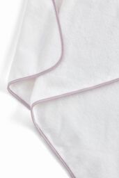 CHRISTY Hooded Super Soft Cotton Baby Bath Towel in Pink - thumbnail 3