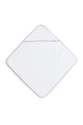 CHRISTY Hooded Super Soft Cotton Baby Bath Towel in Pink - thumbnail 2