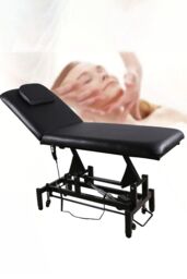 SHEONLY Electric Adjustable Reclining Tattoo Chair - Portable Salon Spa Bed in Black - thumbnail 3