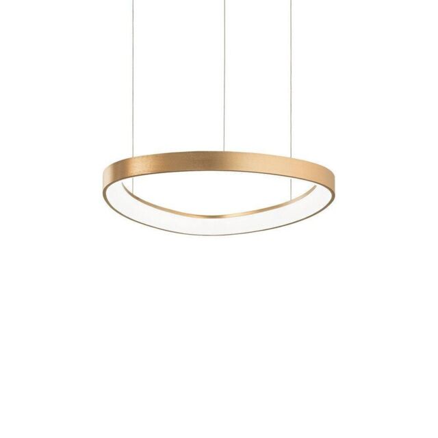Netlighting Gemini LED Decorative Integrated Pendant Light Brass 3000K in Yellow - image 1