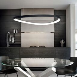 Netlighting Gemini LED Decorative Integrated Pendant Light Brass 3000K in Yellow - thumbnail 2