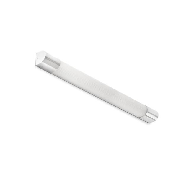 Netlighting Kiva 90cm Bathroom Wall Lamp Chrome IP44 3000K in Grey