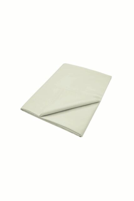 Murmur ' 500TC' Plain Dye Flat Sheet in Green - Size: Double Flat - image 1