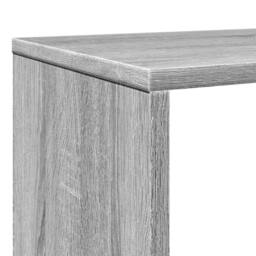 Berkfield Home Book Cabinet Grey Sonoma 132x29x141.5 cm Engineered Wood - thumbnail 9