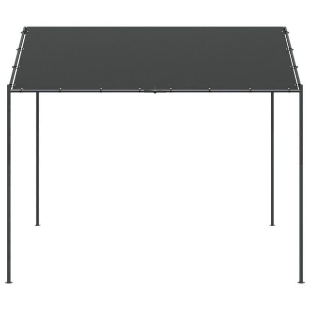 Berkfield Home Spacious Canopy Tent Anthracite 4x3 m Steel & Fabric in Dark Grey - image 1