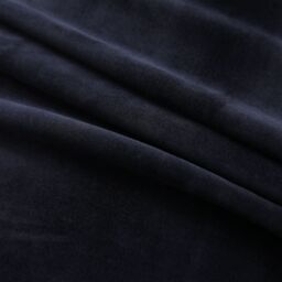 Berkfield Home Blackout Curtain with Metal Rings Velvet Black 290x245 cm - thumbnail 3