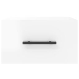 Berkfield Home Wall-mounted Bedside Cabinets 2 pcs High Gloss White 35x35x20 cm - Size: 35 x 35 x 20 cm - thumbnail 6