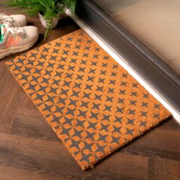 Artsy Mats Grey Fading Stars Pattern Doormat - Size: 40 cm x 60 cm - thumbnail 1