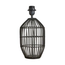 ValueLights Hollins Matt Black Table Lamp Base - thumbnail 2