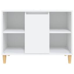 Berkfield Home Sink Cabinet White 80x33x60 cm Engineered Wood - Size: 80 x 33 x 60 cm - thumbnail 6