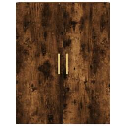Berkfield Home Wall Mounted Cabinets 2 pcs Smoked Oak 69.5x34x90 cm in Brown - thumbnail 6