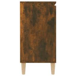 Berkfield Home Sideboard Smoked Oak 103.5x35x70 cm Engineered Wood in Brown - thumbnail 5