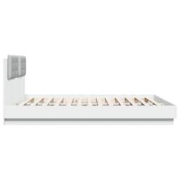 Berkfield Home Soft Bed Frame without Mattress White 180x200 cm Super King - thumbnail 5
