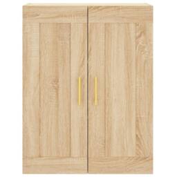 Berkfield Home Wall Mounted Cabinets 2 pcs Sonoma Oak Engineered Wood in Light Tan - thumbnail 6