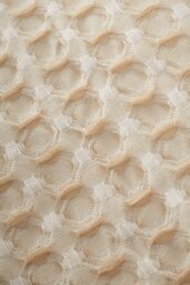 Pineapple Elephant 'Muscat Waffle' Duvet Cover Set in Natural - Size: King - thumbnail 5