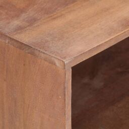 Berkfield Home Bedside Cabinet 40x30x50 cm Solid Mango Wood in Brown - Size: 40 x 30 x 50 cm - thumbnail 6