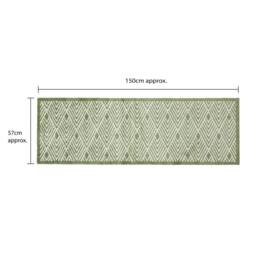 JVL Mega Runner - 57x150cm, Geo in Green - Size: 150 cm x 100 cm - thumbnail 7