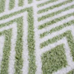 JVL Mega Runner - 57x150cm, Geo in Green - Size: 150 cm x 100 cm - thumbnail 3
