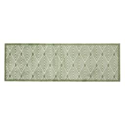 JVL Mega Runner - 57x150cm, Geo in Green - Size: 150 cm x 100 cm - thumbnail 1