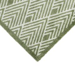 JVL Mega Runner - 57x150cm, Geo in Green - Size: 150 cm x 100 cm - thumbnail 2