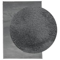 Berkfield Home Rug OVIEDO Short Pile Anthracite 140x200 cm in Charcoal - Size: Medium - thumbnail 3