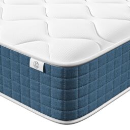 Dprodo Medium Firm Hybrid Mattress - Memory Foam & Pocket Springs in White - Size: Double - thumbnail 3