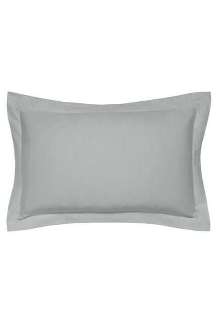 1951 'Luxury 600 Thread Count' Egyptian Cotton Oxford Pillowcase in Grey - image 1