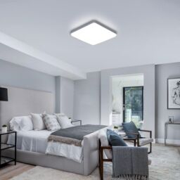 COMELY LED Ceiling Lights, 36 W Square Ultra Slim LED Panel Light, 6500K in White - thumbnail 4
