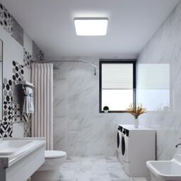 COMELY LED Ceiling Lights, 36 W Square Ultra Slim LED Panel Light, 6500K in White - thumbnail 2