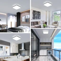 COMELY LED Ceiling Lights, 36 W Square Ultra Slim LED Panel Light, 6500K in White - thumbnail 9
