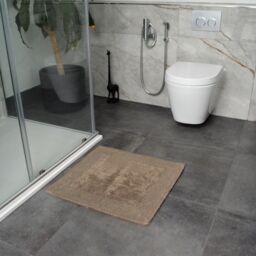 Allure Bath Fashions Elegance Reversible Heavyweight Shower Mat in Brown - thumbnail 2