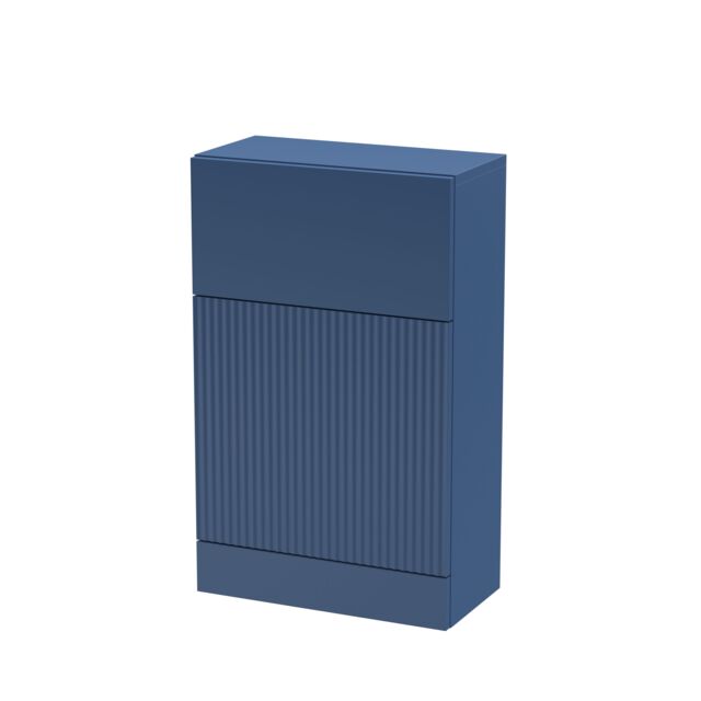 Balterley Fluted 500mm Floor Standing WC Unit - Blue - image 1