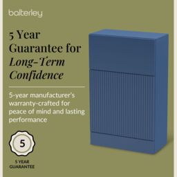 Balterley Fluted 500mm Floor Standing WC Unit - Blue - thumbnail 6