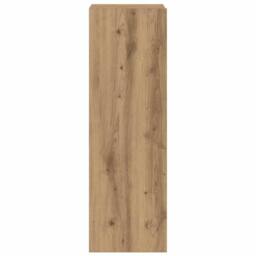 Berkfield Home Wall Mounted TV cabinets 5 pcs Artisan Oak Engineered Wood in Brown - thumbnail 8
