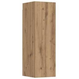 Berkfield Home Wall Mounted TV cabinets 5 pcs Artisan Oak Engineered Wood in Brown - thumbnail 5
