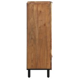 Berkfield Home Highboard 60x33x100 cm Solid Wood Acacia in Brown - Size: 60 x 33 x 100 cm - thumbnail 4