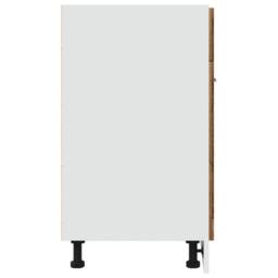 Berkfield Home Drawer Bottom Cabinet Lyon Old Wood 60x46x81.5 cm Engineered Wood in Brown - thumbnail 5