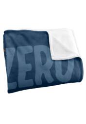 Warner Brothers Mortal Kombat 152x127cm Sub-Zero Silky Touch Super Soft Throw Blanket in White - Size: 152x127 cm - thumbnail 3