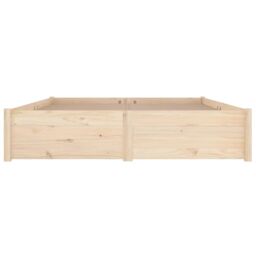 Berkfield Home Bed Frame with Drawers 140x200 cm in Brown - thumbnail 5