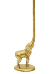 Orsina Fauna Elephant Toilet Roll Holder With Tail in Gold - thumbnail 6