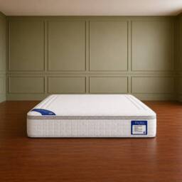Desire Deco Latex 1500 Pocket Spring Laurel Mattress in White - Size: Double - thumbnail 2