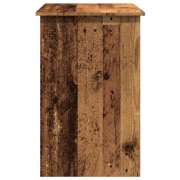 Berkfield Home Desk Old Wood 100x50x76 cm Engineered Wood in Brown - Size: 100 x 50 x 76 cm - thumbnail 6