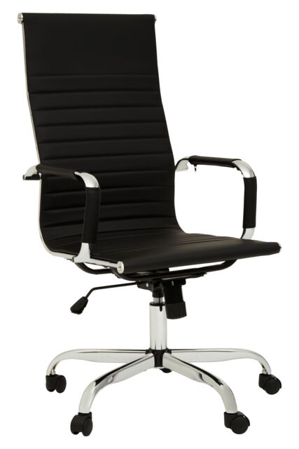 Orsina Ergonomic Black High Back Home Office Chair, Comfortable Work From Home Chair, Movable Ergonomic Chair - image 1