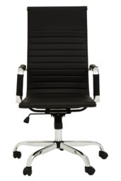 Orsina Ergonomic Black High Back Home Office Chair, Comfortable Work From Home Chair, Movable Ergonomic Chair - thumbnail 2