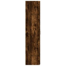 Berkfield Home Highboard Smoked Oak 30x42.5x185 cm Engineered Wood in Brown - thumbnail 5