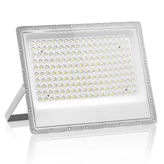 SPETLEK 150W LED Floodlight Outdoor Garden Security Lamp Cold White in Grey - image 1