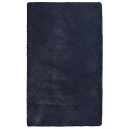 Berkfield Home Shaggy Rug High Pile NAVARRA Navy 80x150 cm Polyester in Blue - Size: Medium - thumbnail 2