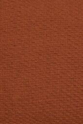 Drift Home 'Hayden' Filled 100% Cotton Basket Weave Cushion in Terracotta - Size: 43 cm x 43 cm - thumbnail 3