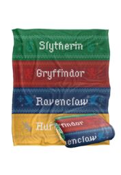 Warner Brothers Harry Potter & The Deathly Hallows House Crest Blanket 152 x 127 cm in White - thumbnail 2